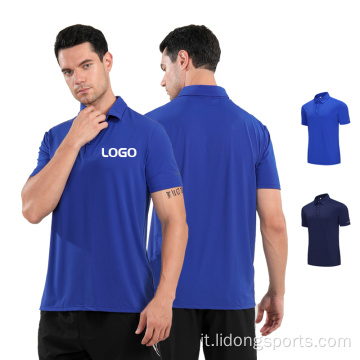 Maglietta POLO abbigliamento casual da uomo di vendita calda Abbigliamento sportivo